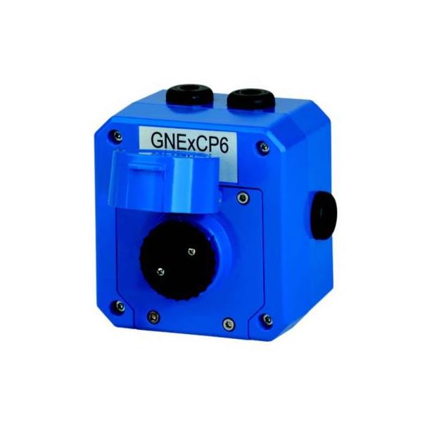 GNExCP6A-PB-SNN-BL E2S GNExCP6A-PB-S-N-N-BL Ex Call Point GNExCP6A-PB Push Button BL GRP IP66 II2G Exed IICT6Gb BLUE